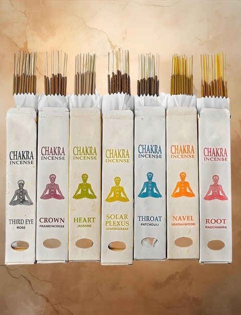 Rytualne kadzidełka trawa cytrynowa w pudełku