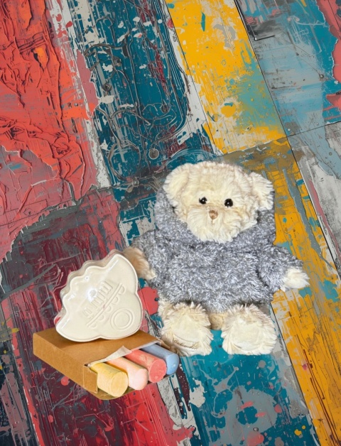 Zestaw Prezentowy dla dzieci z Misiem Bukowski