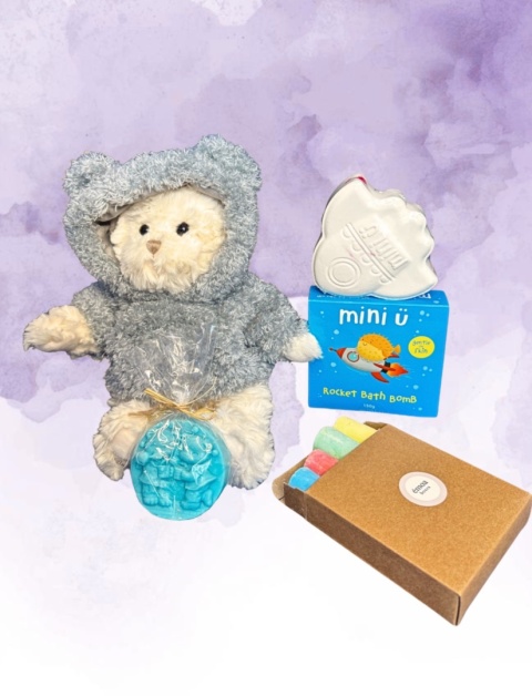 Zestaw Prezentowy dla dzieci z Misiem Bukowski