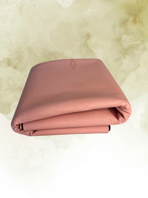 émoa Podróżna Składana Mata do Jogi TPE Różowa