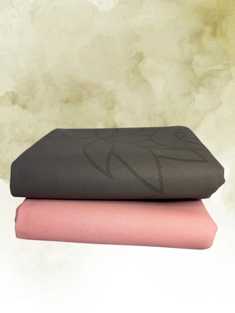 émoa Podróżna Składana Mata do Jogi TPE Różowa