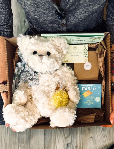 Zestaw Prezentowy dla dzieci z Misiem Bukowski