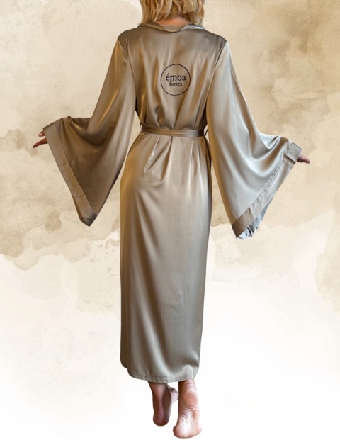 Szlafrok émoa satynowy różne kolory