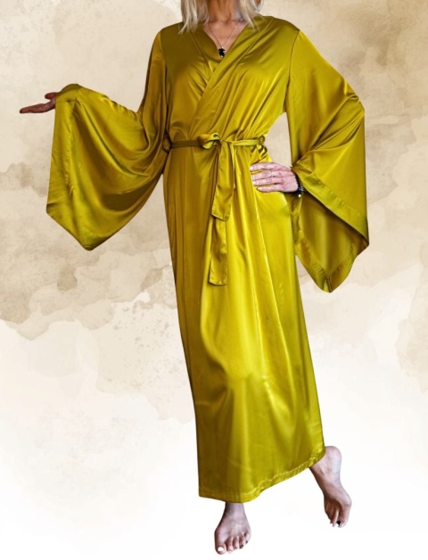 Szlafrok émoa satynowy różne kolory