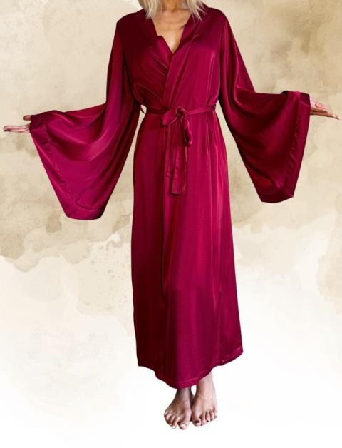 Szlafrok émoa satynowy różne kolory