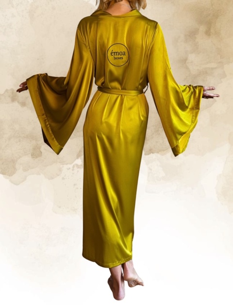 Szlafrok émoa satynowy różne kolory